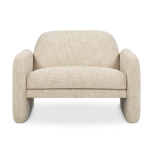 Fauteuil en tissu Florentina