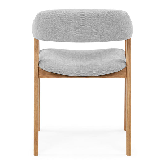 Chaise de salle à manger en tissu Santino