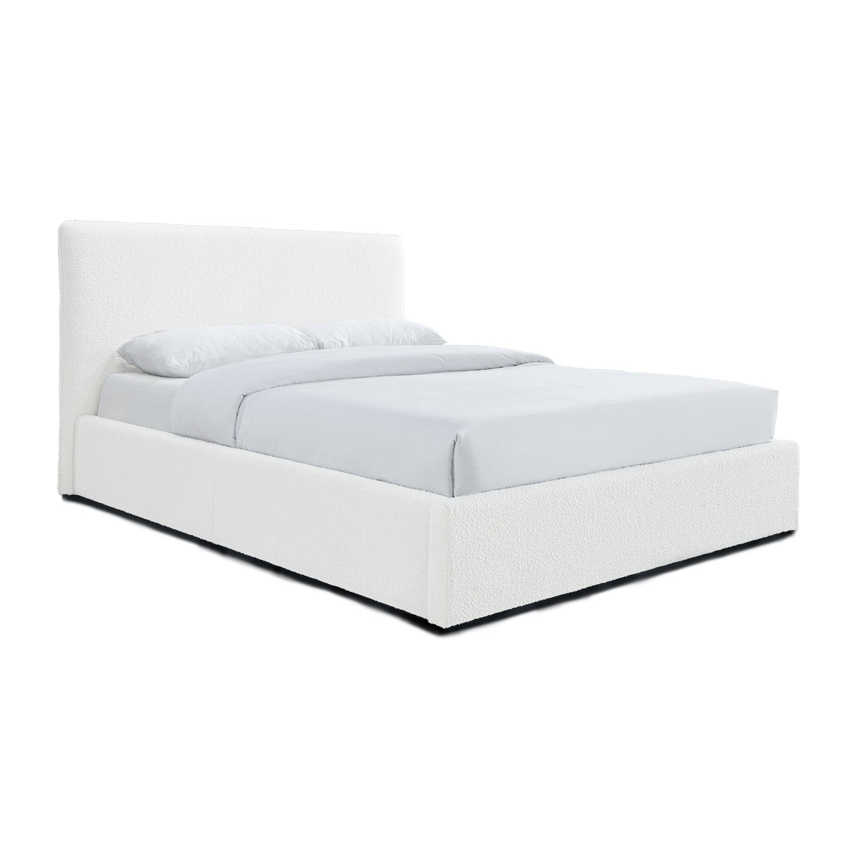 Lit double Dane Boucle (blanc)