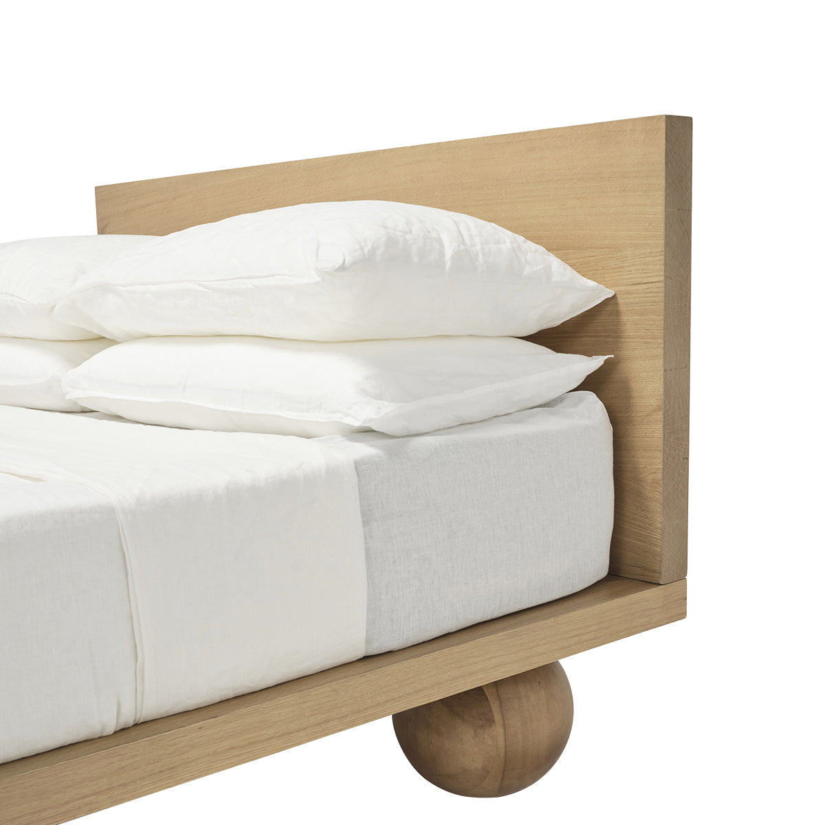 Lit King Size Yoko (chêne naturel)