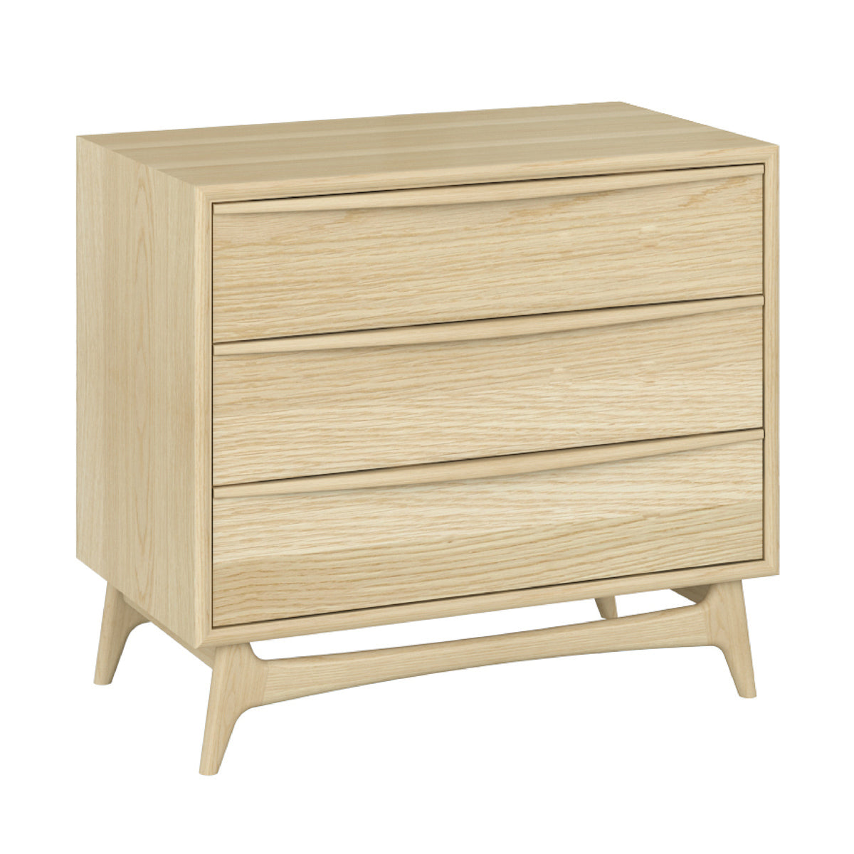 Commode 3 tiroirs Skye (chêne)