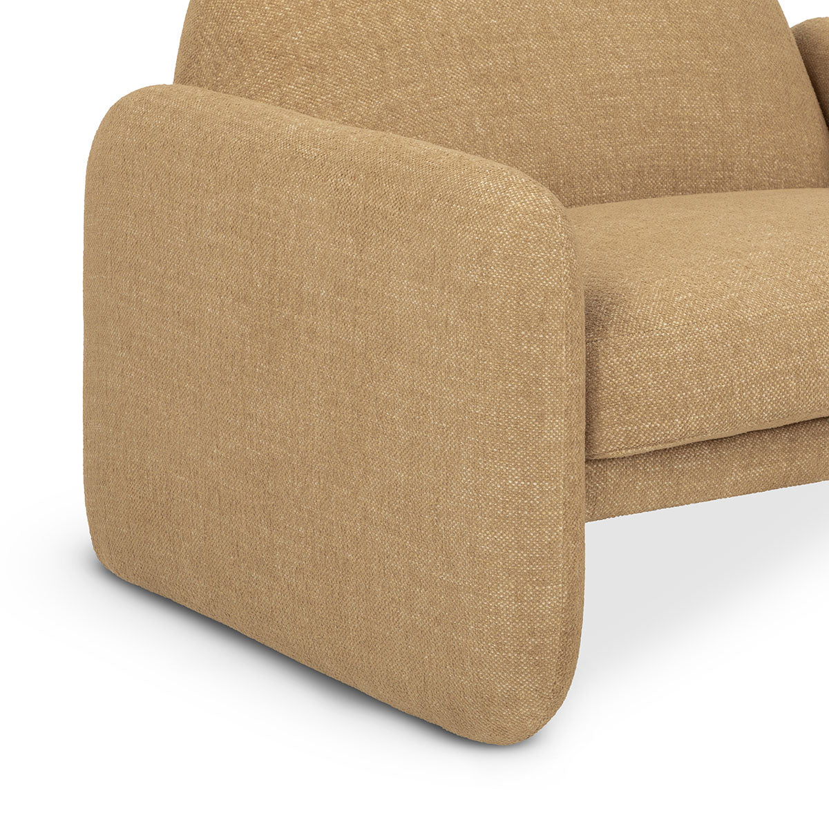 Fauteuil en tissu Florentina