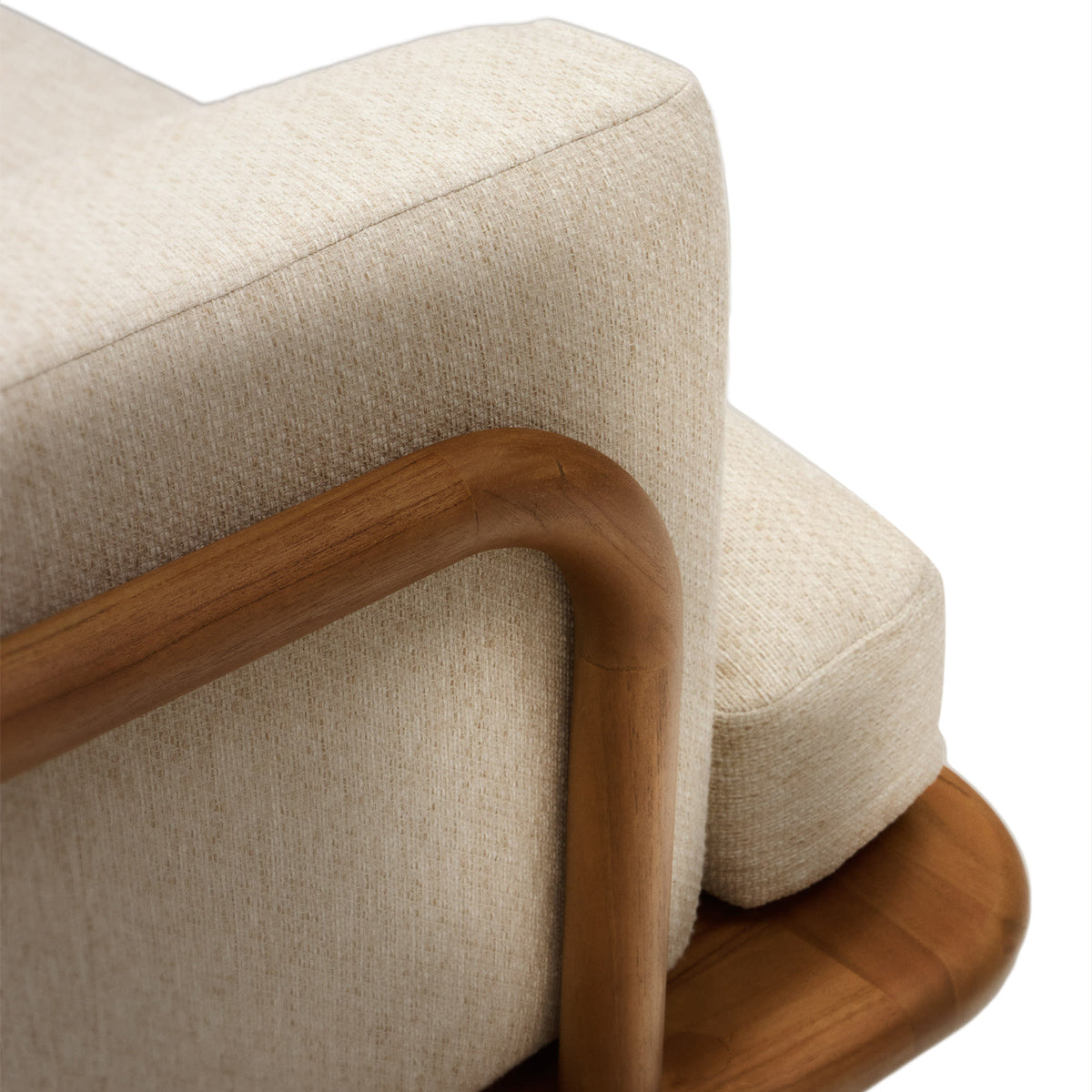 Canapé 3 places Turqueta (teck)