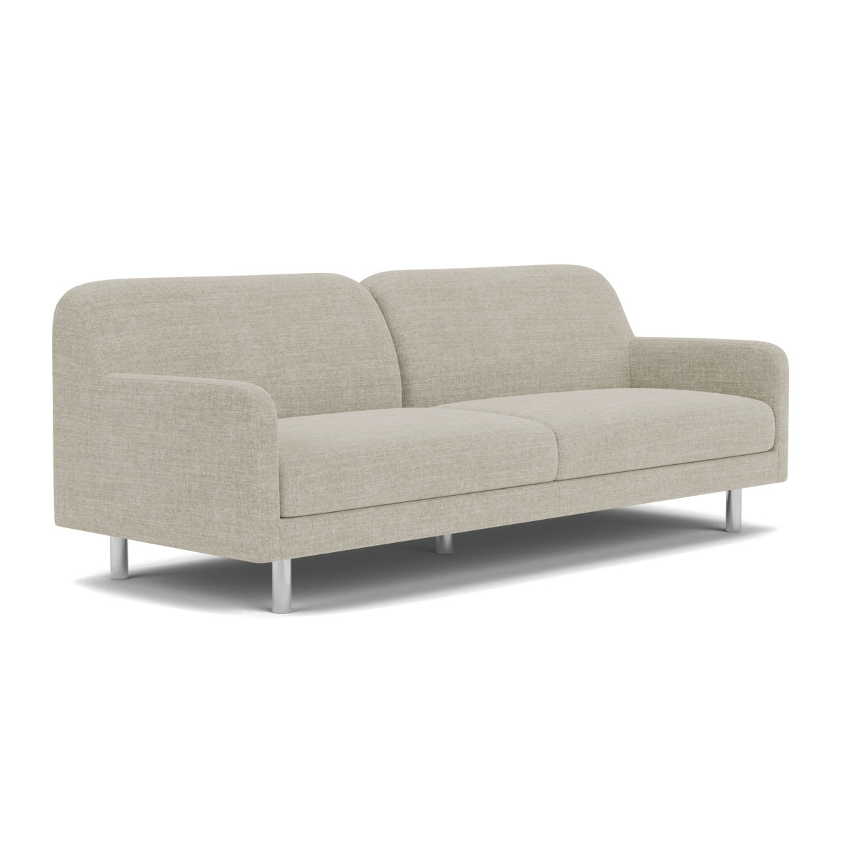Canapé 3 places Landon Chrome