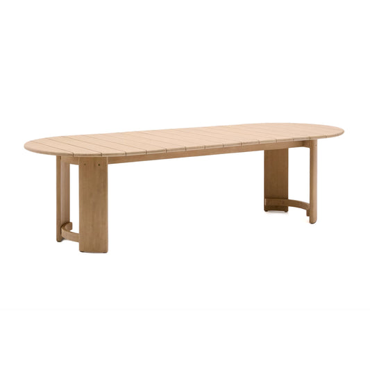 Table à manger ovale Xoriguer (eucalyptus)