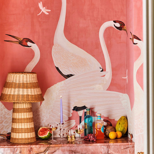 Lampe en rotin Sombrero