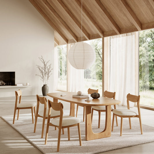 Table à manger en bois Pierro