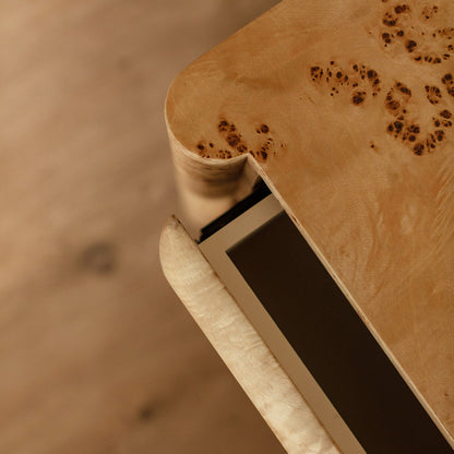 Table de chevet Valentina Burlwood