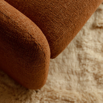 Fauteuil en tissu Florentina