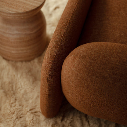 Fauteuil en tissu Florentina