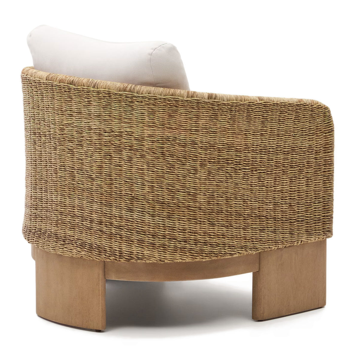 Fauteuil Xoriguer (Eucalyptus, Rotin)