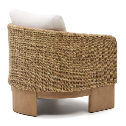 Fauteuil Xoriguer (Eucalyptus, Rotin)