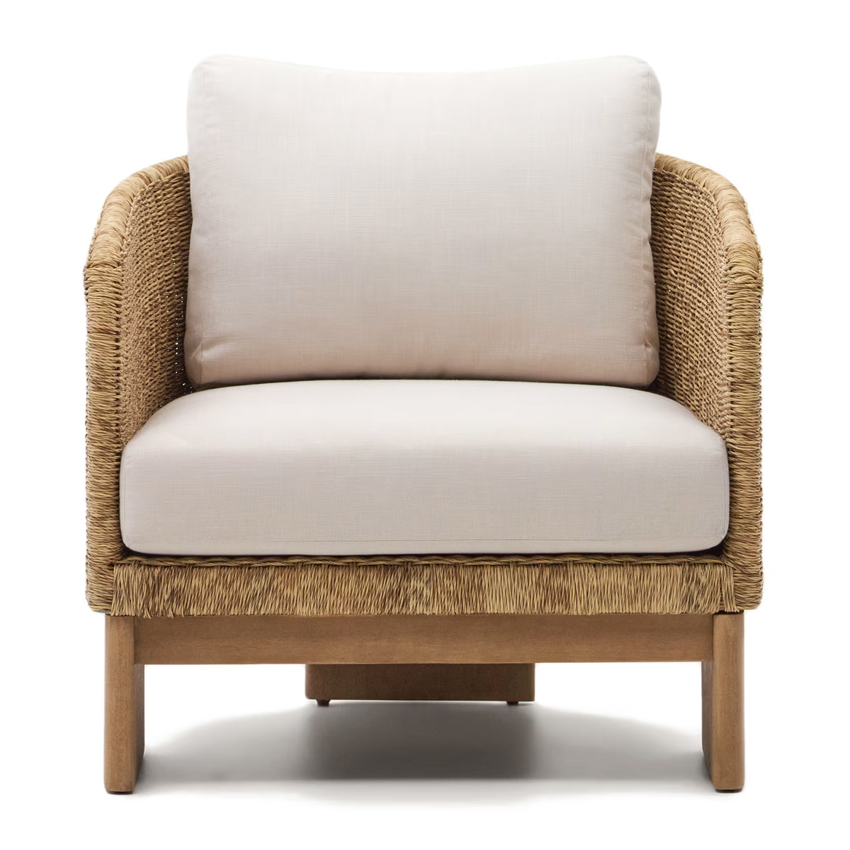 Fauteuil Xoriguer (Eucalyptus, Rotin)