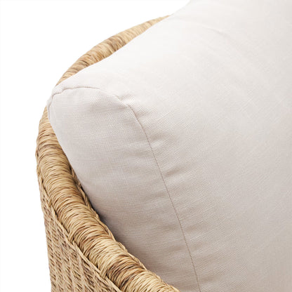 Fauteuil Xoriguer (Eucalyptus, Rotin)