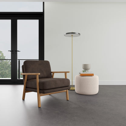 Fauteuil Archie en chêne