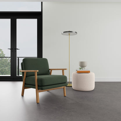 Fauteuil Archie en chêne