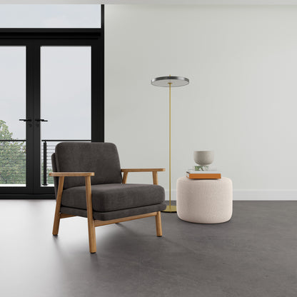 Fauteuil Archie en chêne