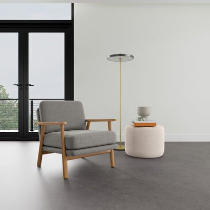 Fauteuil Archie en chêne