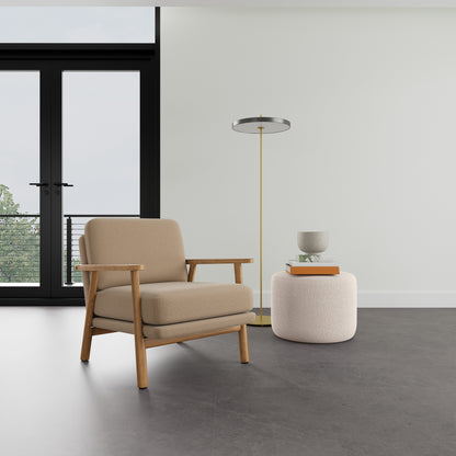 Fauteuil Archie en chêne