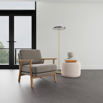 Fauteuil Archie en chêne