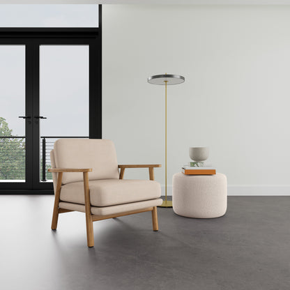 Fauteuil Archie en chêne