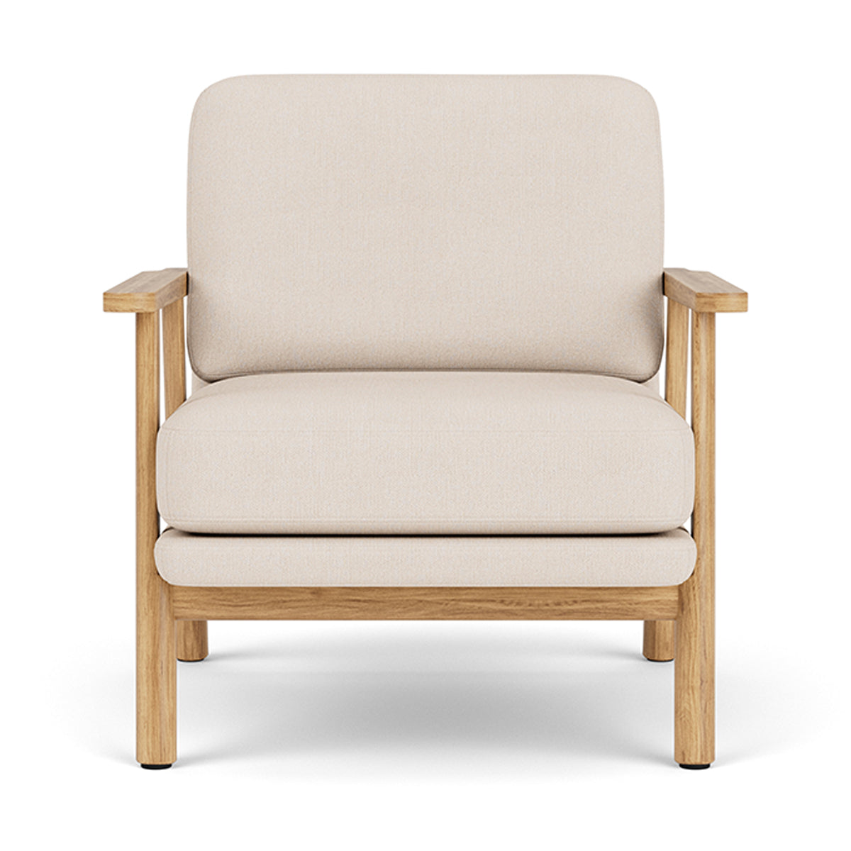 Fauteuil Archie en chêne