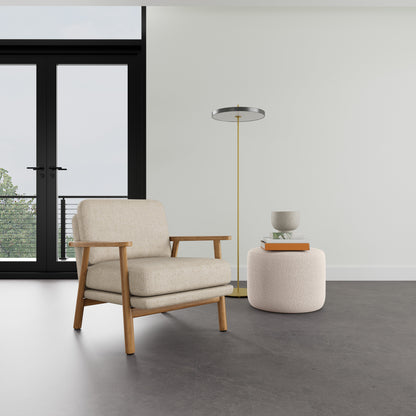 Fauteuil Archie en chêne