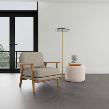 Fauteuil Archie en chêne