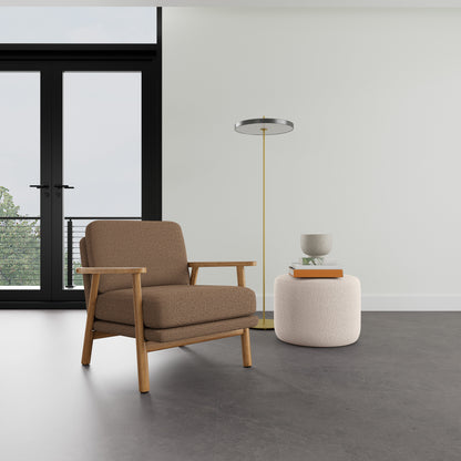 Fauteuil Archie en chêne