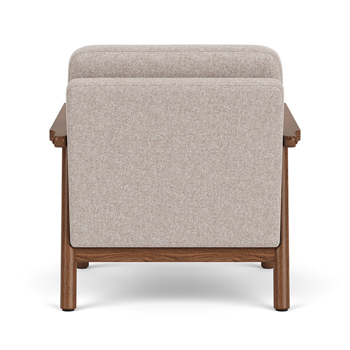 Fauteuil Archie en noyer