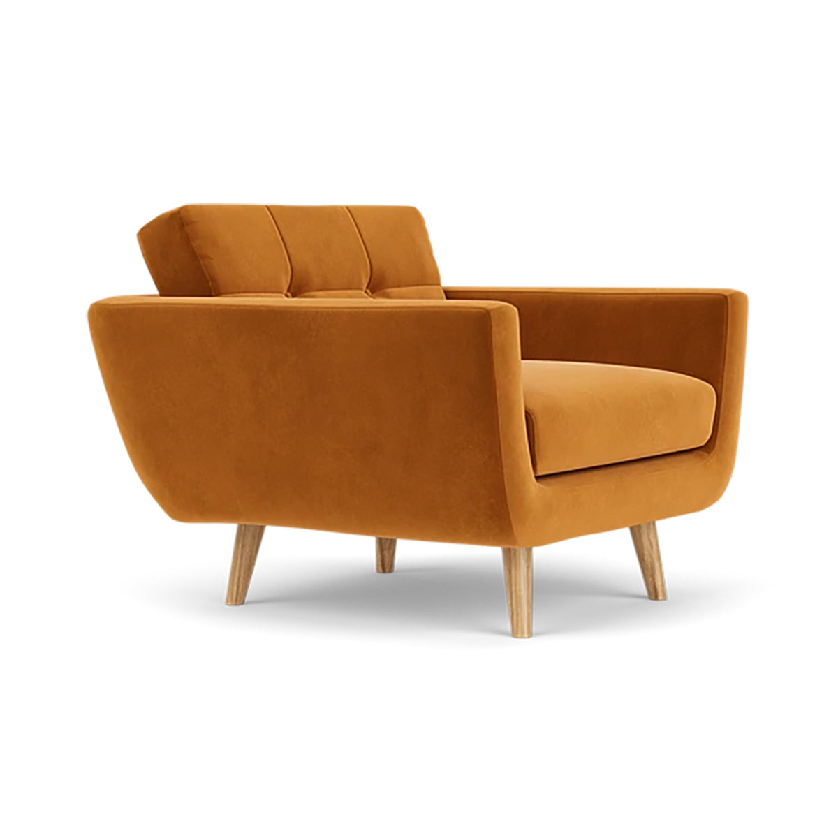 Fauteuil en velours Vera