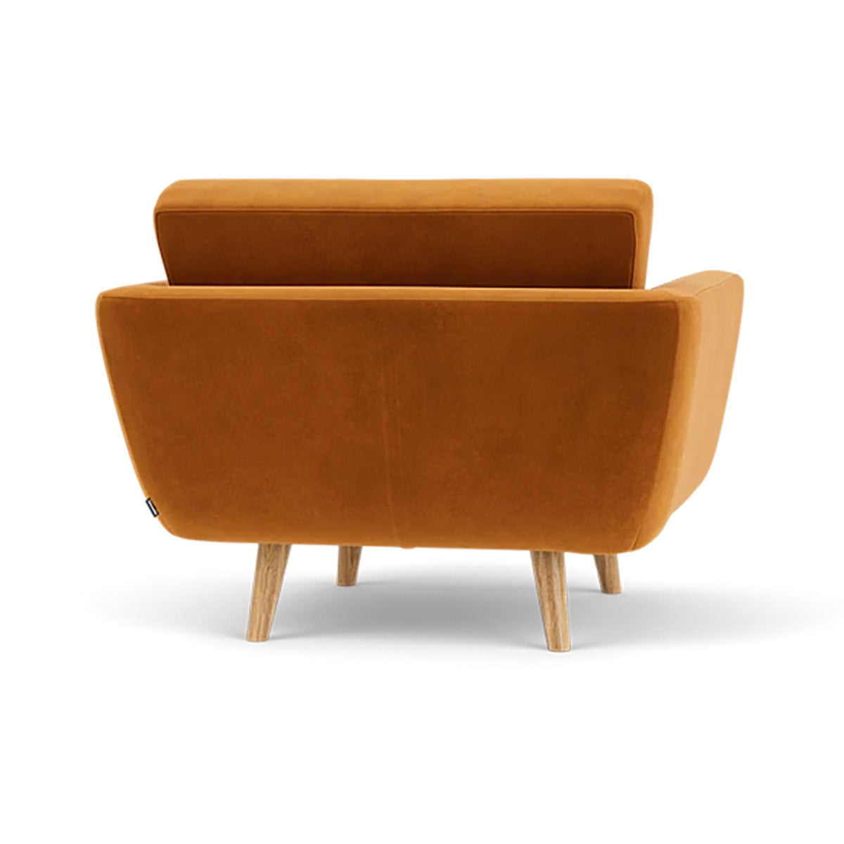 Fauteuil en velours Vera