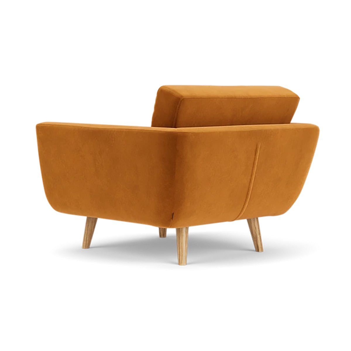 Fauteuil en velours Vera