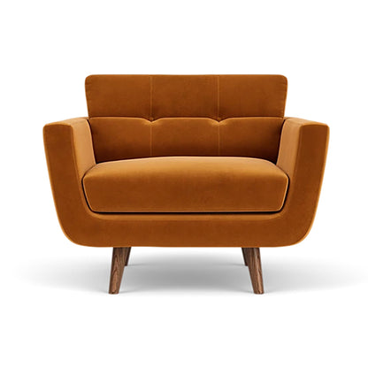 Fauteuil en velours Vera