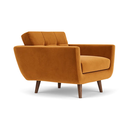 Fauteuil en velours Vera