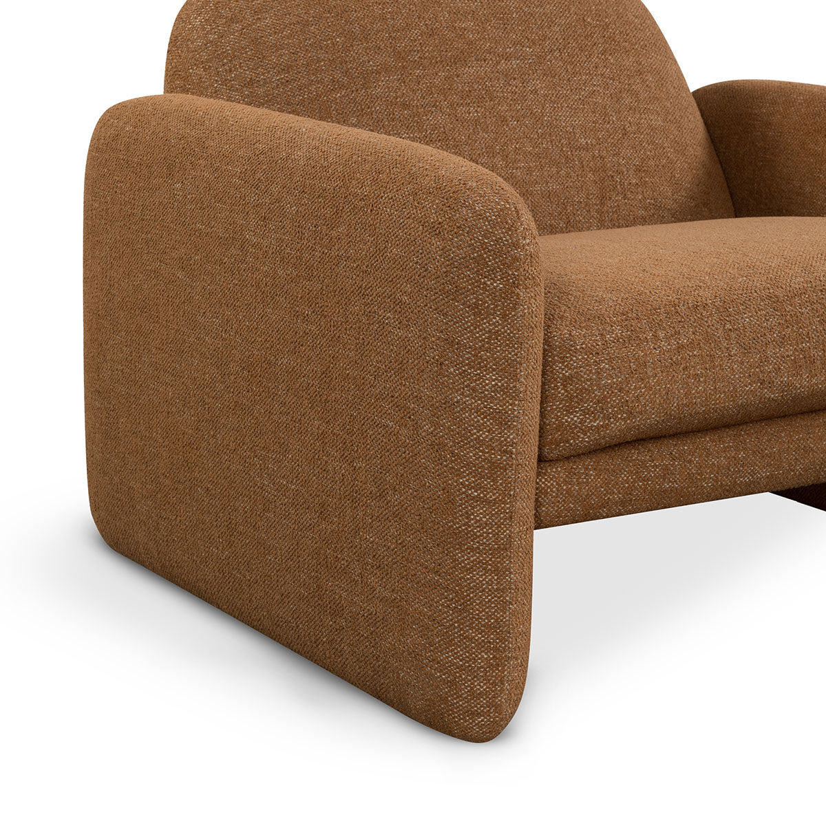 Fauteuil en tissu Florentina