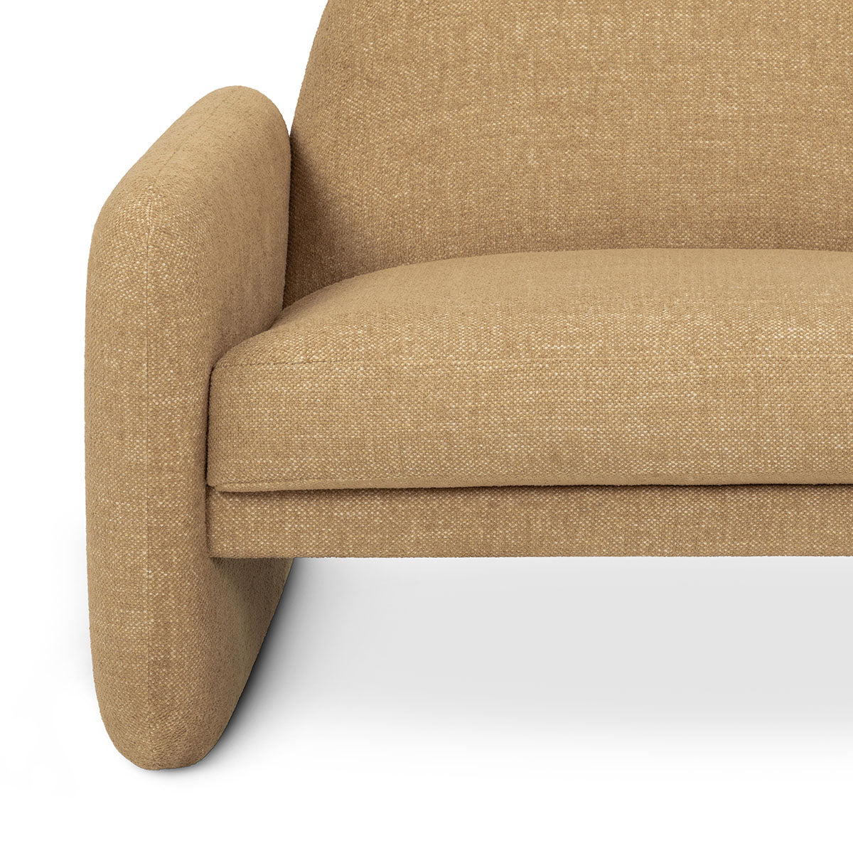 Fauteuil en tissu Florentina