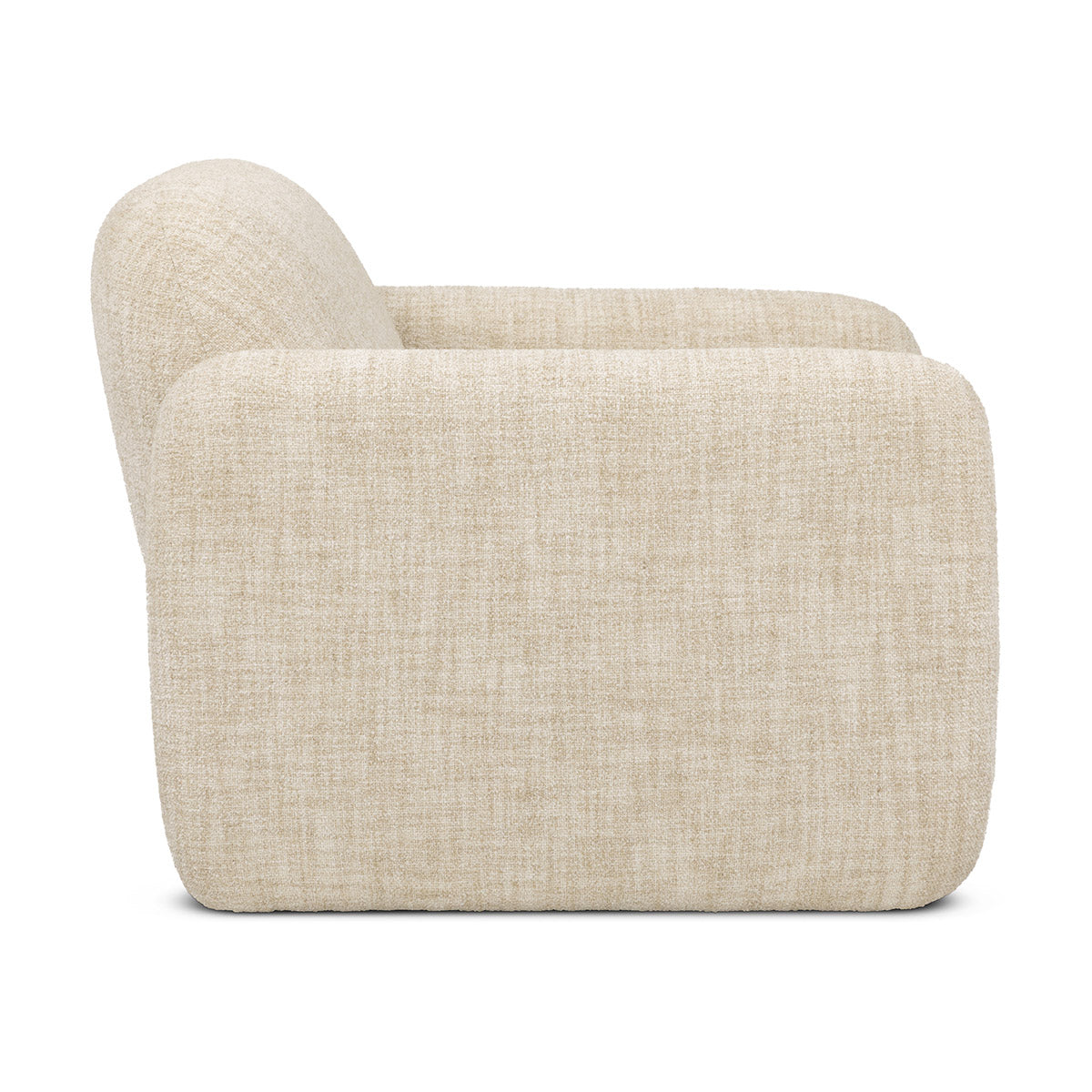 Fauteuil en tissu Florentina