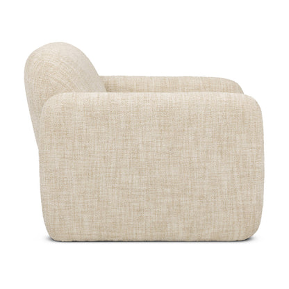 Fauteuil en tissu Florentina