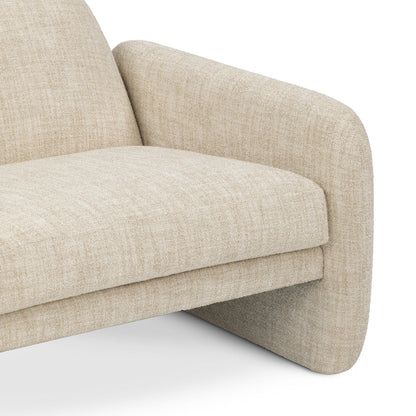 Fauteuil en tissu Florentina