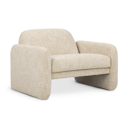 Fauteuil en tissu Florentina
