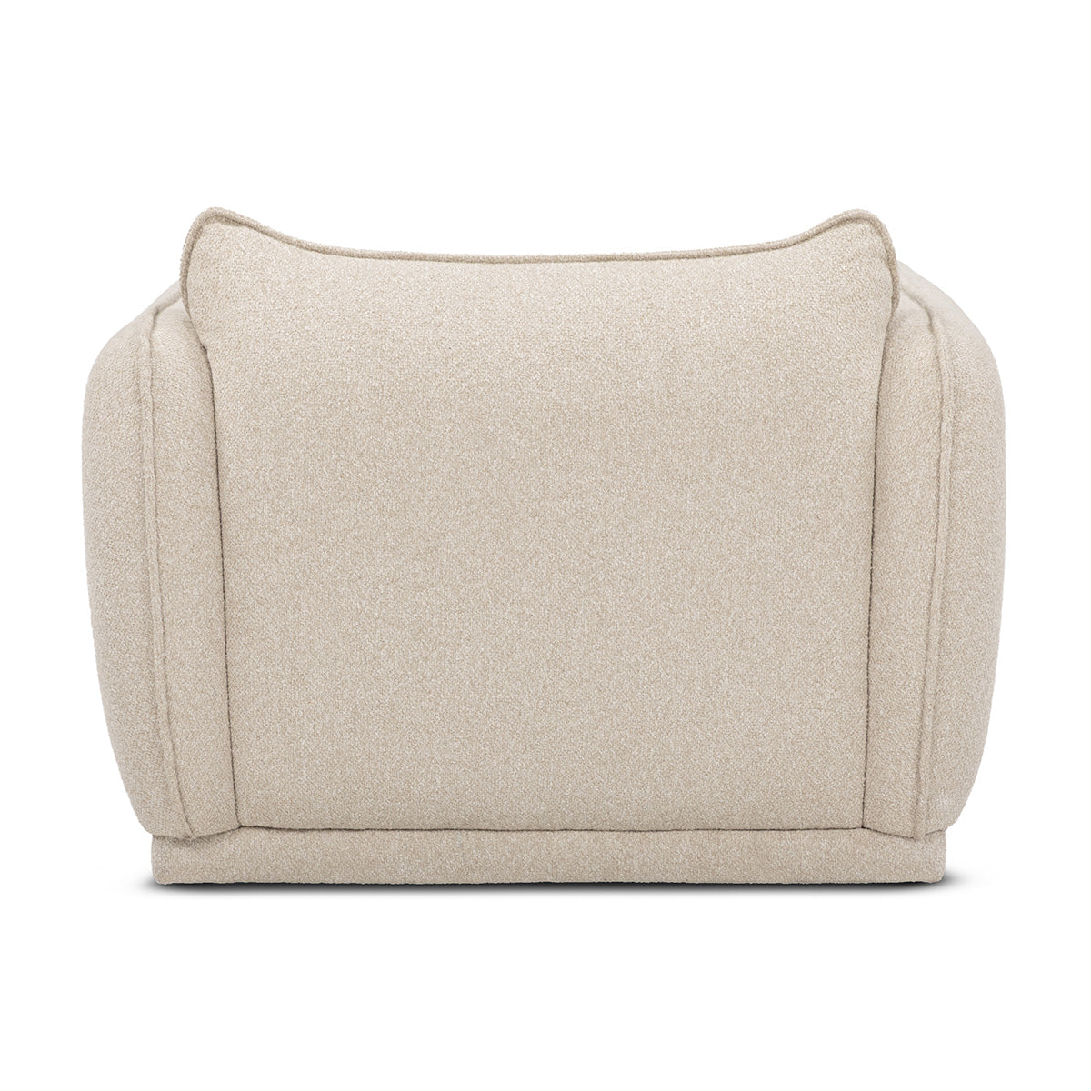 Fauteuil pivotant en tissu Valentina