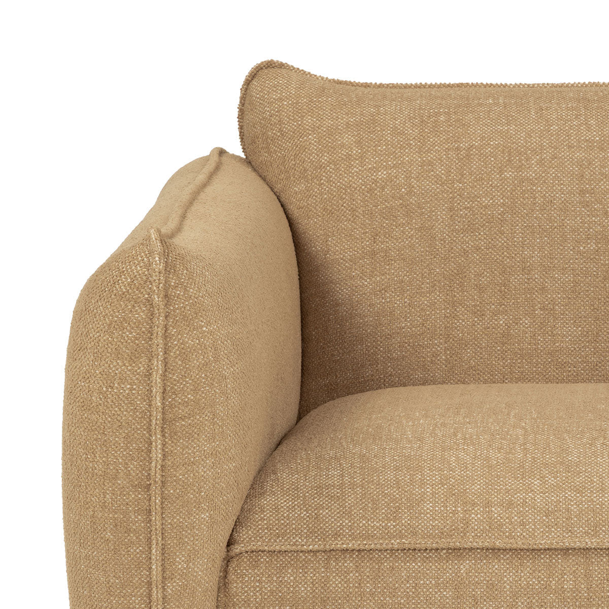 Fauteuil pivotant en tissu Valentina