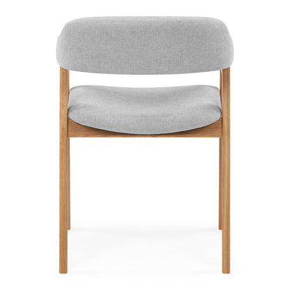 Chaise de salle à manger en tissu Santino