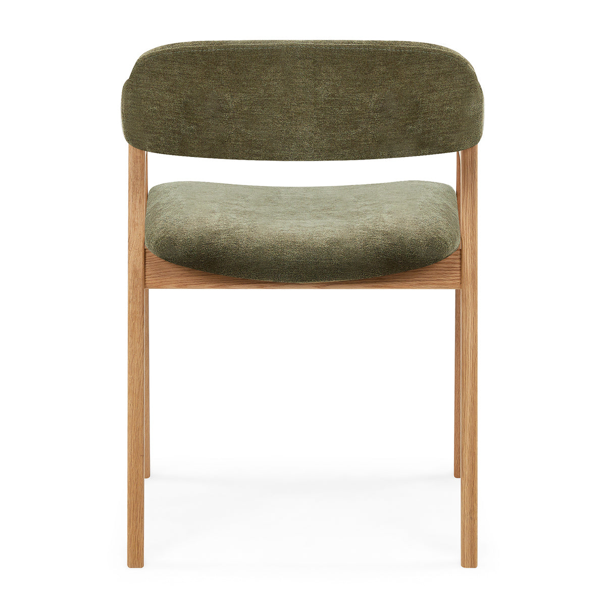 Chaise de salle à manger en tissu Santino