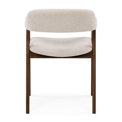 Chaise de salle à manger en tissu Santino