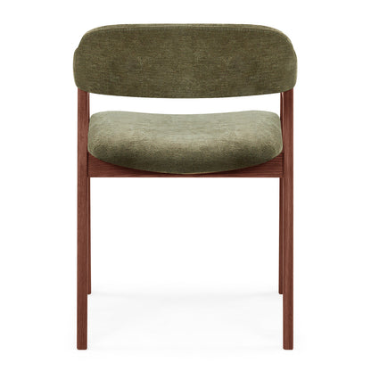 Chaise de salle à manger en tissu Santino