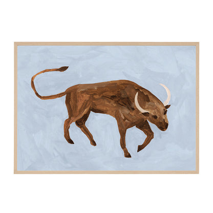 Impression artistique Life x MON Charging Bull