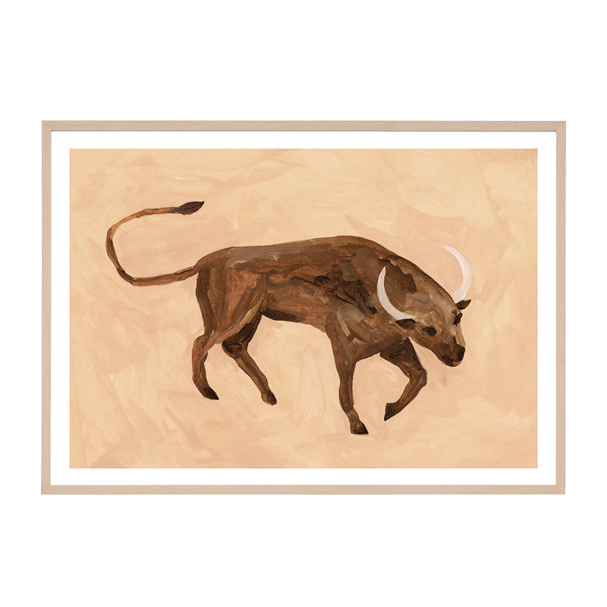 Impression artistique Life x MON Charging Bull