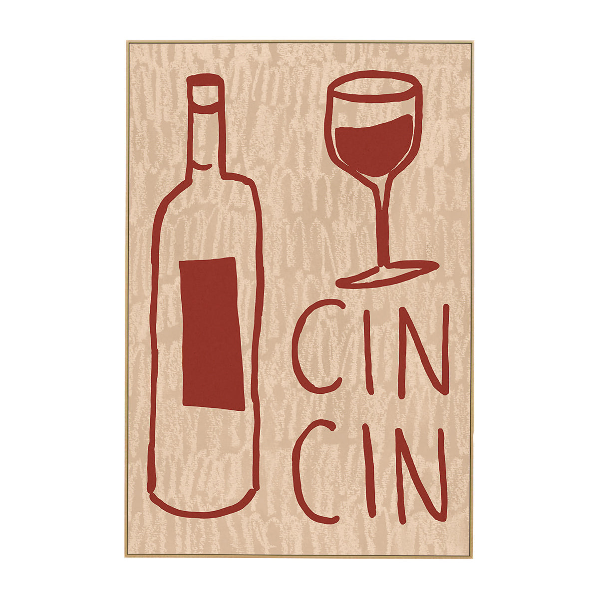 Life x MON Cin Cin Print